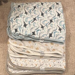 Copper Pearl Hooded bath towels - set of 3